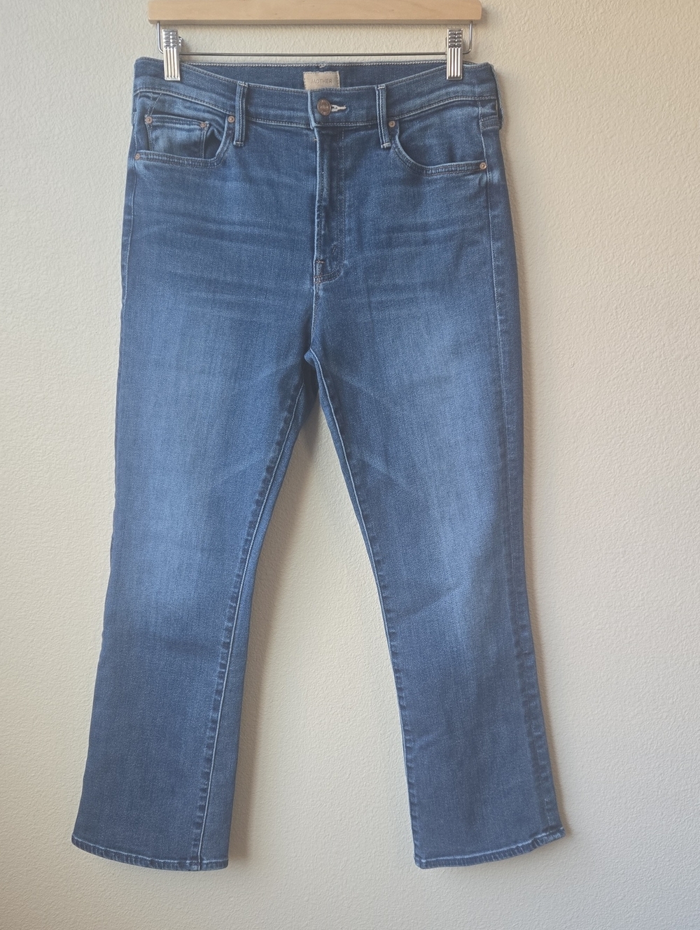 Classic Midwash Blue Women's Straight Jeans
